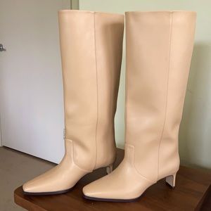 H&M tall camel boots in size 5.5, never been worn (with tags)